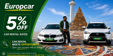 5% OFF CAR RENTAL RATES